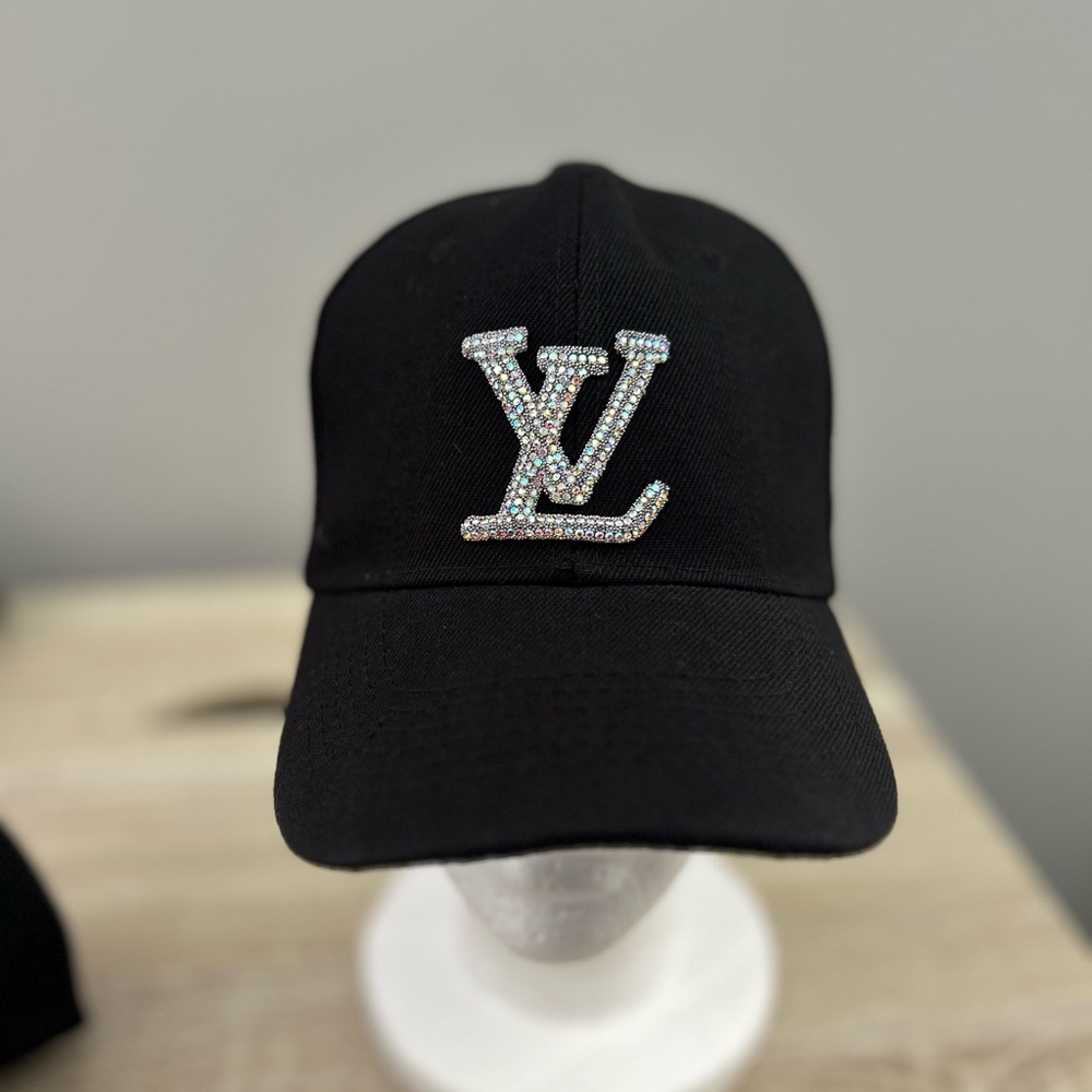 COPY - COPY - Custom LV rhinestone hat!!!